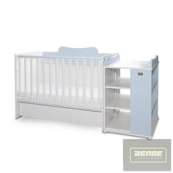 Lorelli Multi kombi ágy 190x72 - White Baby Blue