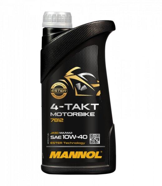 Mannol 4-takt motorbike 4t 10w40 1l 7812 olaj ester bázisú