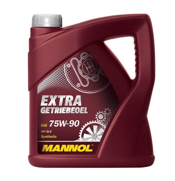 Mannol extra gear oil 75w90 4l 8103 gl-5 limited slip man342 m1/m2/m3