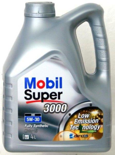 Mobil Super 3000 XE 5W30 4L C3/505.01 Dexos2 (motorolaj)