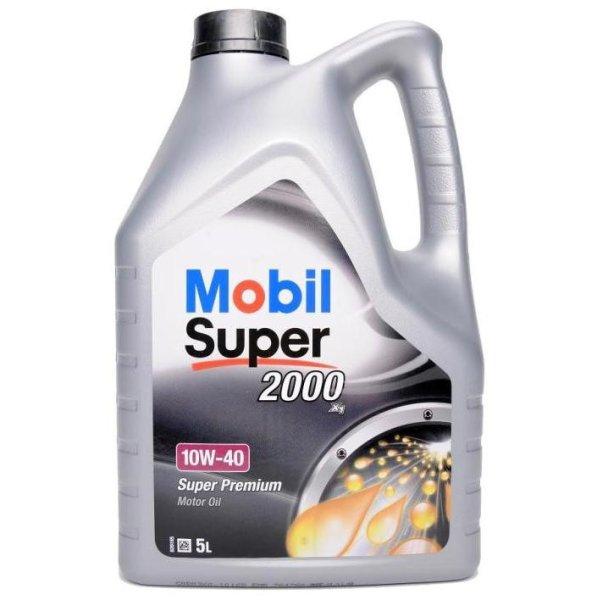 Mobil Super 2000 X1 10W40 5L A3/B3 (motorolaj)
