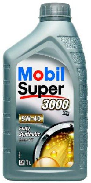 Mobil Super 3000 X1 5W40 1L A3/B4 (motorolaj)