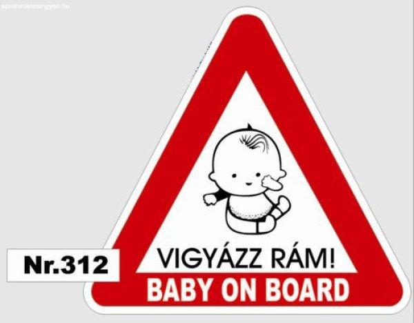 Gyerek az autóban – Baby on board – 312