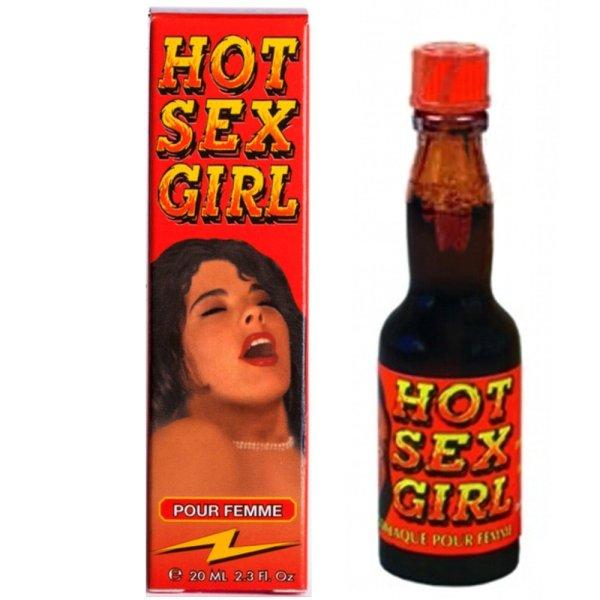 HOT SEX GIRL VÁGYFOKOZÓ CSEPPEK NŐKNEK - 20 ML