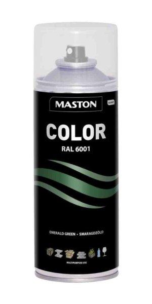 Maston Color Acryl Szórófesték, RAL 6001 Smaragdzöld, 400 ml