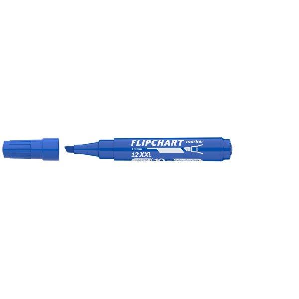 Flipchart marker vízbázisú 1-4mm, vágott Artip 12XXL kék 