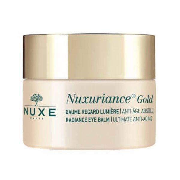 Nuxe Highlighter szemkörnyékápoló balzsam Nuxuriance Gold
(Radiance Eye Balm) 15 ml