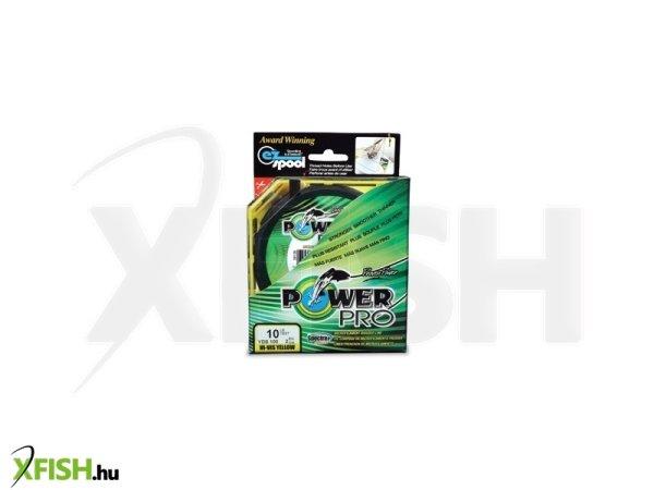 Power Pro Line Fonott Zsinór Sárga 135m 0,08mm 4Kg