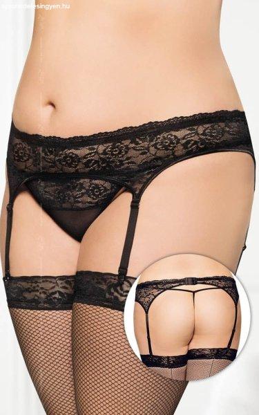  Garterbelt 3305 - Plus Size - black {} XL 