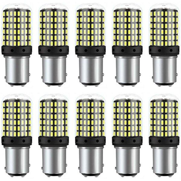 22094 1157-144SMD 10db-os 21/5W - fehér - 12-80V CANBUS