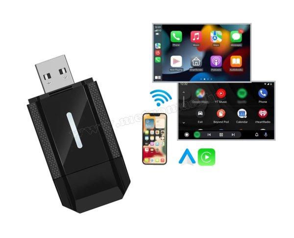 ApplePie vezeték nélküli Apple CarPlay és Android Auto adapter MA3997