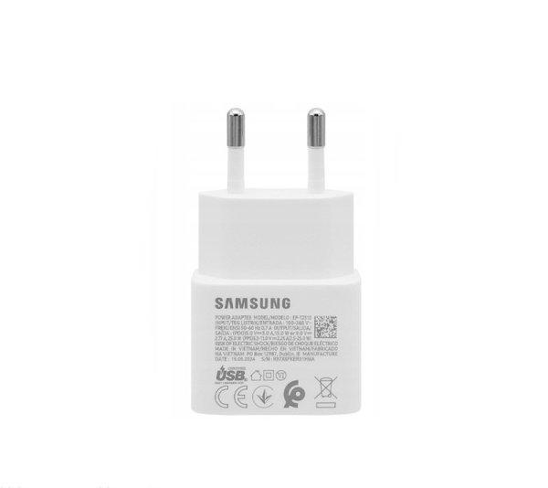 Samsung EP-T2510EWE gyári hálózati fehér gyorstöltő 3A Type - C bemenettel
25W