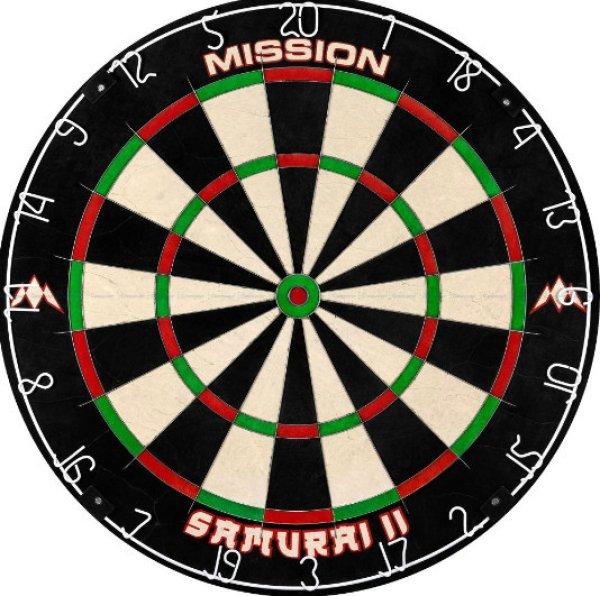 Mission Samurai II élezett drótos, sisal darts tábla