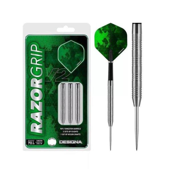 Designa Razor Grip steel darts szett - 21 g