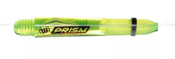 Darts szár rövid Winmau Prism, átlátszó zöld 34mm