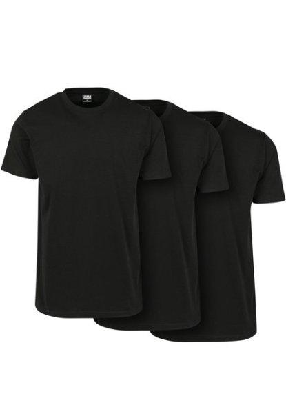 Urban Classics Basic Tee 3-Pack black/black/black