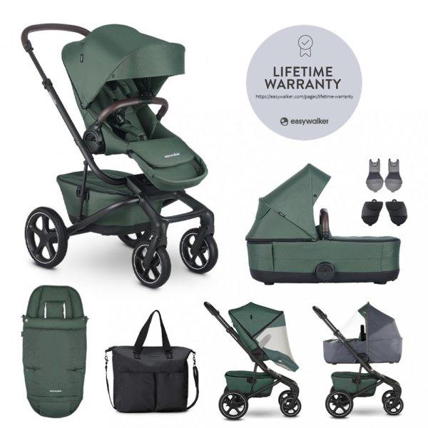 EASYWALKER Kombinált babakocsi Jimmey Pine Green XXL RWS