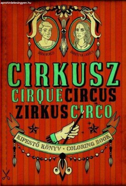 Cirkusz - Kifestő könyv