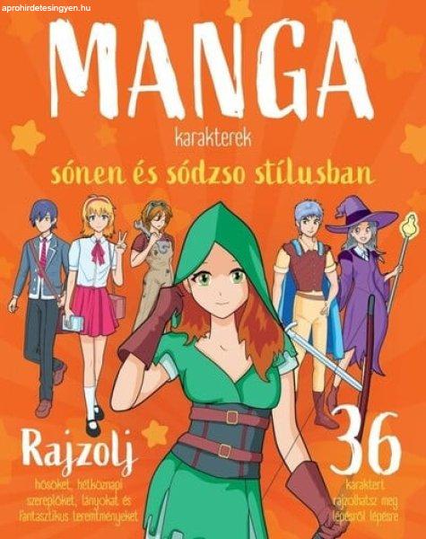 Manga karakterek sónen és sódzso stílusban