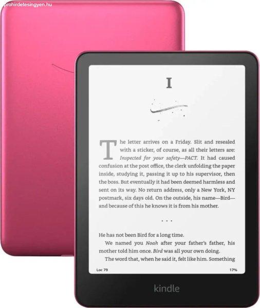 Amazon Kindle Paperwhite (2024) 7" E-book olvasó 32GB Metallic Raspberry
(Reklámos verzió)