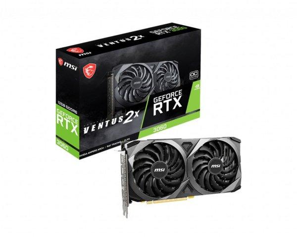 Msi RTX3060 VENTUS 2X 12G OC (LHR)