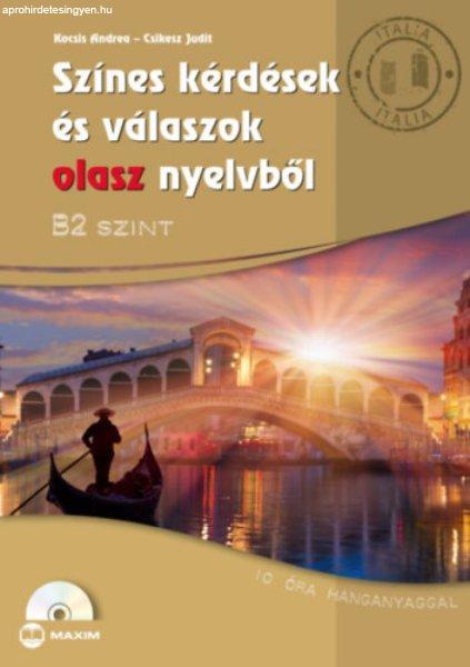 Színes kérdések és válaszok olasz nyelvből - B2 szint - CD melléklettel