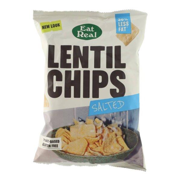 EAT REAL LENCSE CHIPS SÓS 95G