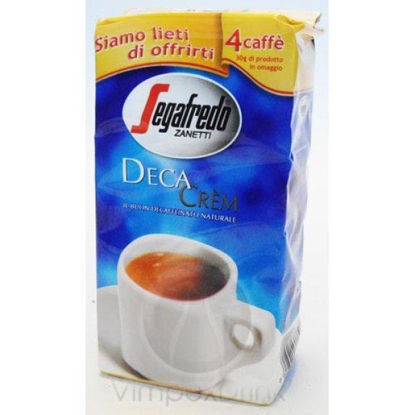 Segafredo Deka koffeinmentes őrölt kávé 250g