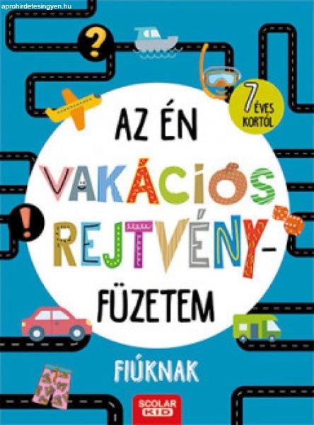 Az én vakációs rejtvényfüzetem - Fiúknak