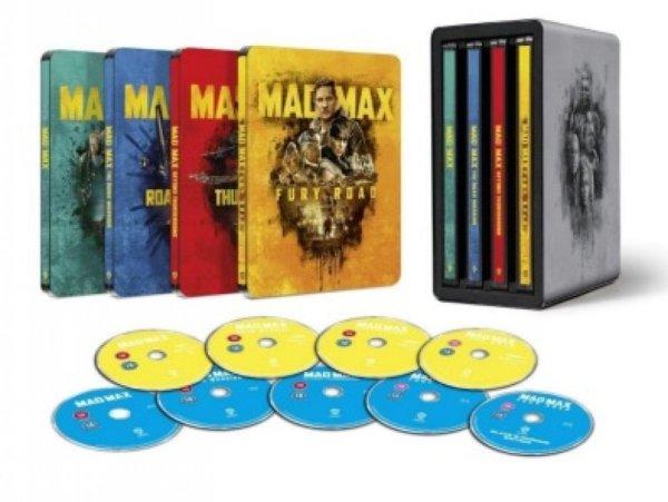 Mad Max 1-4. gyűjtemény (4UHD+5BD) - limitált, fémdobozos változat
(steelbook)