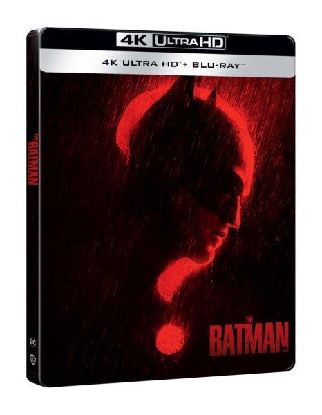 Batman (2022) (UHD + 2 BD) - limitált, fémdobozos változat ("Red
Question Mark" steelbook)