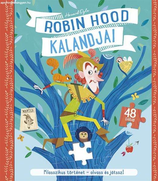 Robin Hood kalandjai - könyv és kirakó