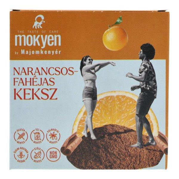 MOKYEN KEKSZ NARANCS-FAHÉJ 50G