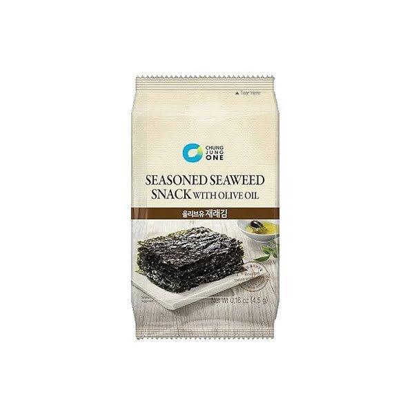 Chung Jung One olívaolaj ízű alga snack 4g