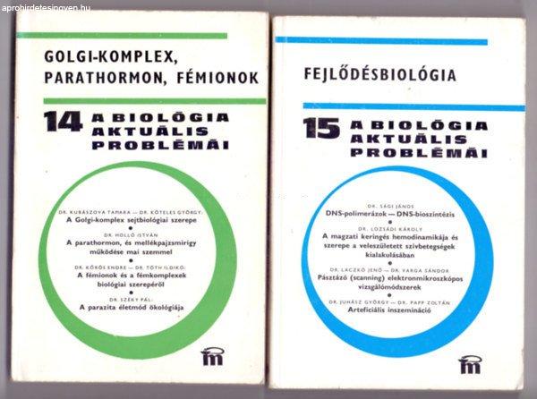 A biológia aktuális problémái 14. és 15. (Két mű) - Dr. Csaba György
(szerk.)