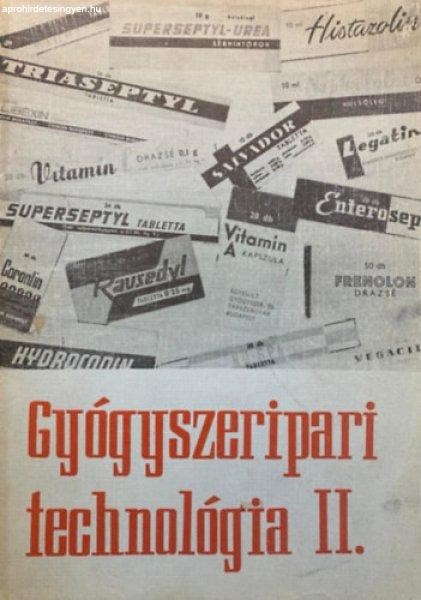 Gyógyszeripari technológia II. - szakmunkásképző iskolák számára -
Halmos Istvánné