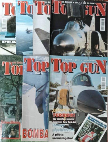 Top Gun magazin szórványszámok (2001, 2002 - 7 db) - Tőrös István
(Főszerk.)