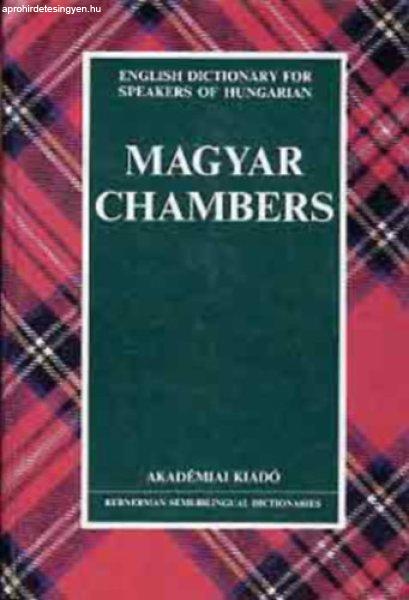 Magyar Chambers (English Dictionary for Speakers of Hungarian) - Schwarz,
C.M.-Seaton, M.A.