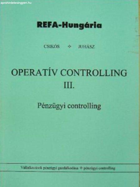 Operatív Controlling III. -