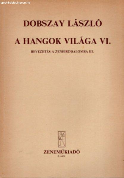 A hangok világa VI. - Doboszay László