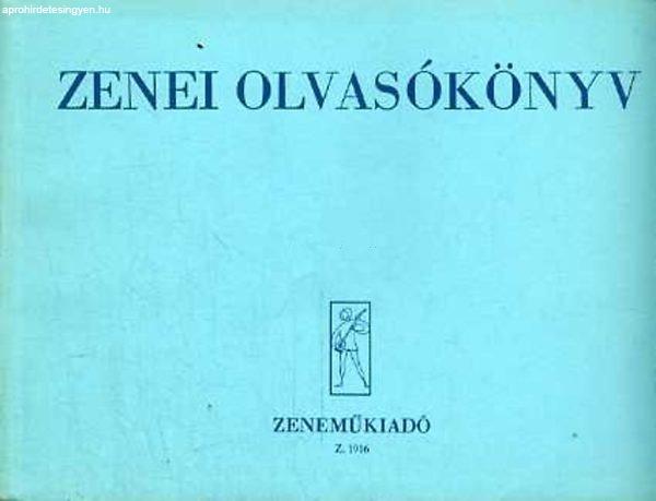 Zenei olvasókönyv (szolfézs példatár) - Agócsy László és J.Irsai Vera
(szerk.)