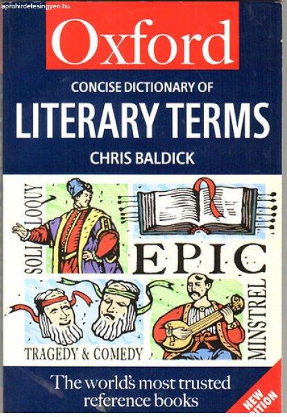 The Concise Oxford Dictionary of Literary Terms - Chris Baldick