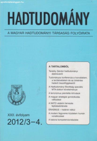 Hadtudomány 2012/3-4. -