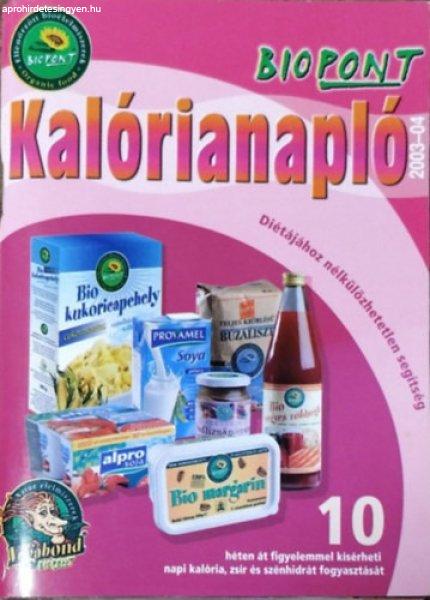 Biopont kalórianapló 2003-04 - Alberti Ágnes