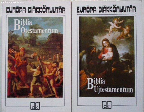 Biblia - Ótestamentum + Biblia - Újtestamentum (Európa diákkönyvtár) -