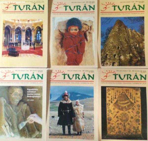 Turán - A magyar eredetkutatással foglalkozó tudományok lapja, III. (új)
évf. 1-6. sz. (2000. február-március - 2000. december-2001. január, teljes
évfolyam) -