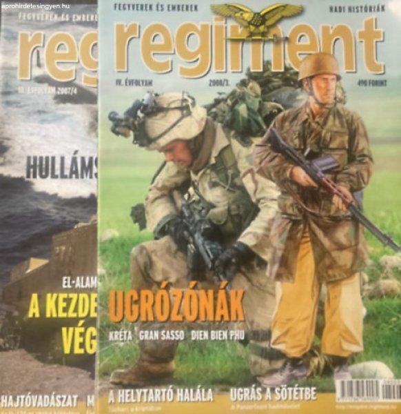 Regiment magazin szórványszámok 2007/4, 2008/3 (2 szám) - Tőrös István
(Főszerk.)