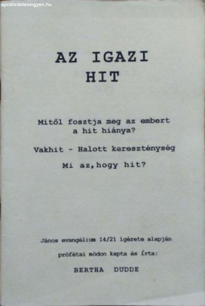 Az igazi hit - Prófétai tanítások 29. - Bertha Dudde