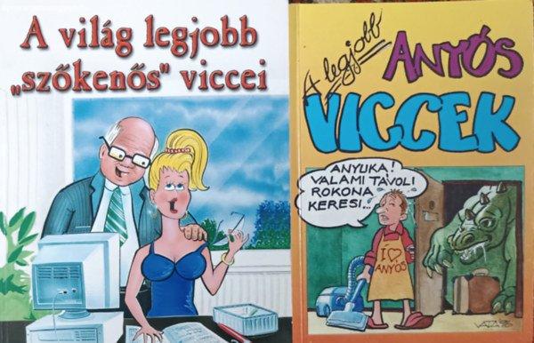 A világ legjobb "szőkenős" viccei + A legjobb anyósviccek (2
kötet) - Berényi Konrád, Moré Ákos (összeállította)