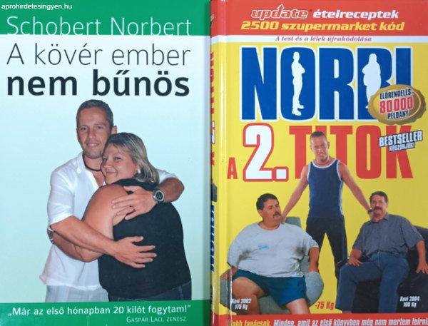 NORBI - A 2. titok + A kövér ember nem bűnös (2 kötet) - Schobert Norbert